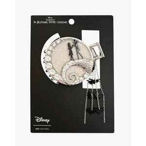 NEW! Her Universe Disney Nightmare Before‎ Christmas Spiral Hill Claw Hair Clip